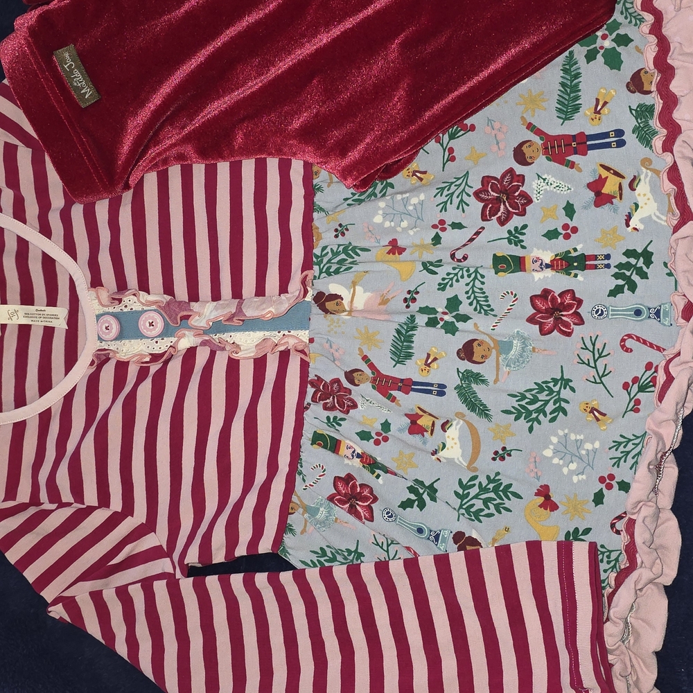 Matilda Jane Red and Blue Kids  Set